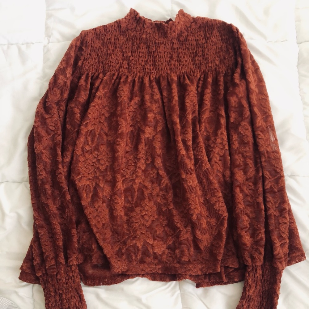 Anthropologie lace blouse